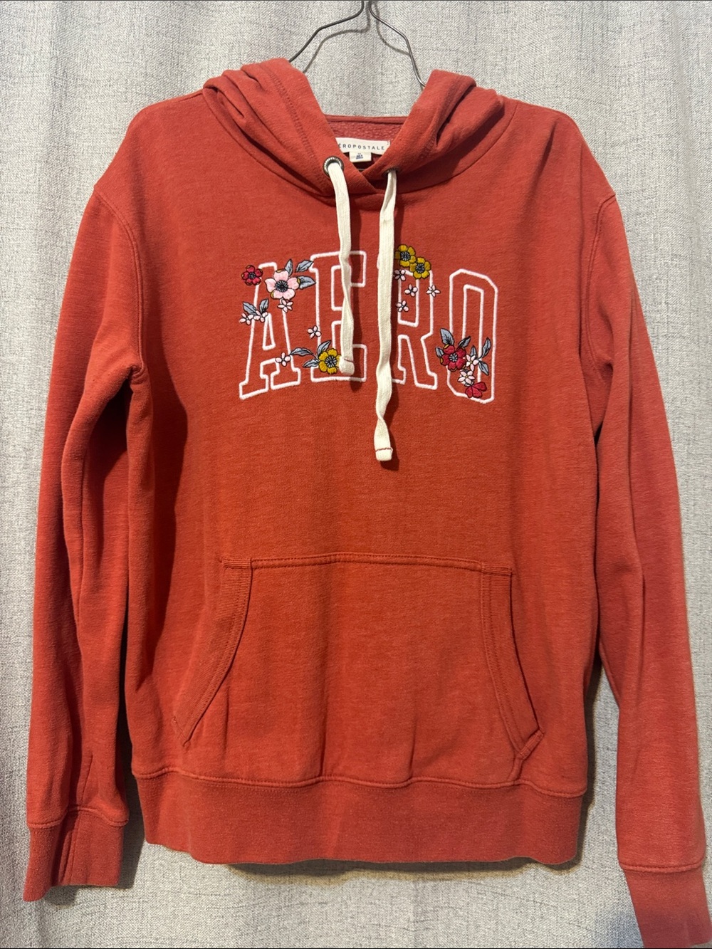 Aeropostale Brick Red Cozy Logo Sweatshirt